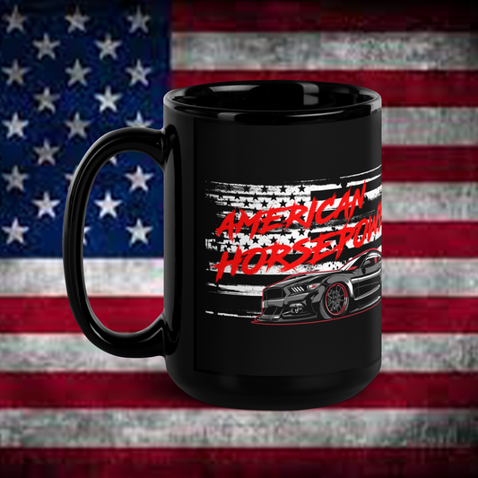 American Horsepower coffee cup